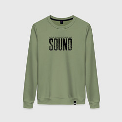 Женский свитшот В начале был звук