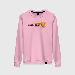 Женский свитшот Basketball mood