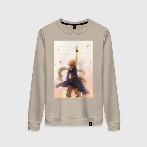 Женский свитшот Хвост Феи Нацу Драгнил / Миндальный – фото 1