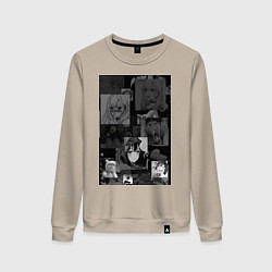 Женский свитшот Эта фарфоровая кукла влюбилась