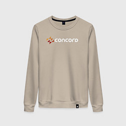 Женский свитшот Concord logo game