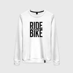 Женский свитшот Black ride bike