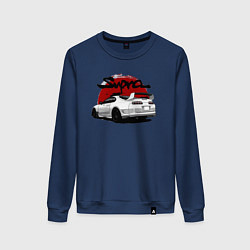 Женский свитшот Автомобиль Toyota Supra