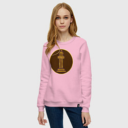 Свитшот хлопковый женский Лахмиды из Total War: Attila, цвет: светло-розовый — фото 2