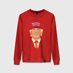 Женский свитшот Trump - America