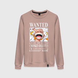 Женский свитшот Monkey D Luffy - wanted