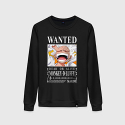 Женский свитшот Monkey D Luffy - wanted