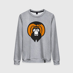 Женский свитшот Орангутан