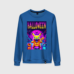 Женский свитшот Pikachu - halloween vaporwave