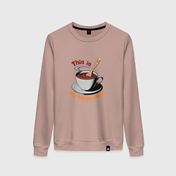 Женский свитшот Счастье в мелочах