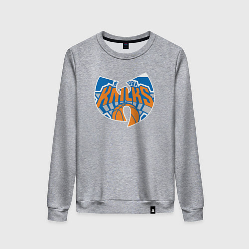 Женский свитшот Wu-tang knicks / Меланж – фото 1