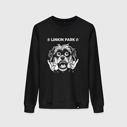 Женский свитшот Linkin Park 2024 rock dog