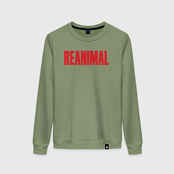 Женский свитшот Reanimal logo