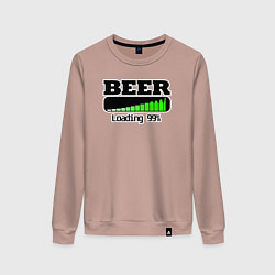 Женский свитшот Beer loading