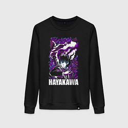 Женский свитшот Человек-бензопила Аки Хаякава и демон