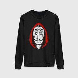 Свитшот хлопковый женский Money heist, цвет: черный