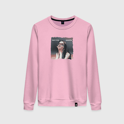 Женский свитшот Карина aespa / Светло-розовый – фото 1