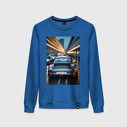 Женский свитшот Porsche 911 в городе
