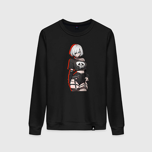 Женский свитшот Альтушка / Черный – фото 1