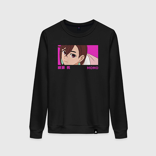 Женский свитшот Момо Аясэ / Черный – фото 1