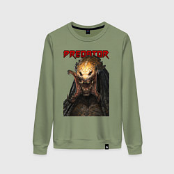 Женский свитшот Predator scream