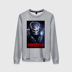 Женский свитшот Predator in the helmet