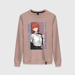 Женский свитшот Человек-бензопила Макима в костюме