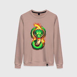 Женский свитшот Знак змеи
