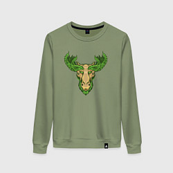 Женский свитшот Nature deer