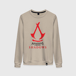 Женский свитшот Assassins Creed Shadows - badge
