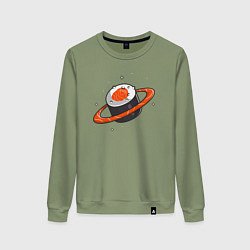 Женский свитшот Ролл сатурн