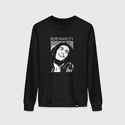 Женский свитшот Bob Marley abstract portrait