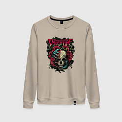 Женский свитшот Пуля для моего Валентина