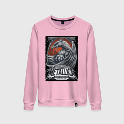 Женский свитшот Metallica - Michigan playbill Grand rapids