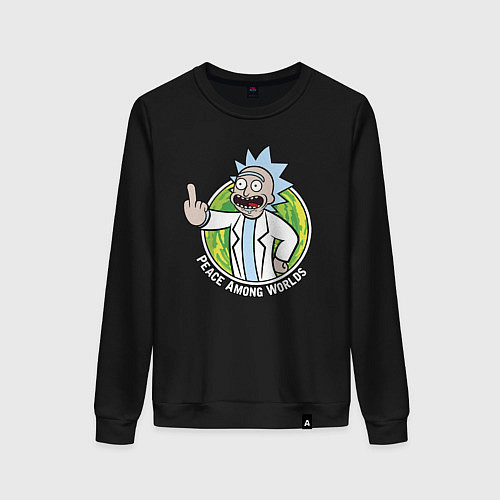 Женский свитшот Vault Rick / Черный – фото 1