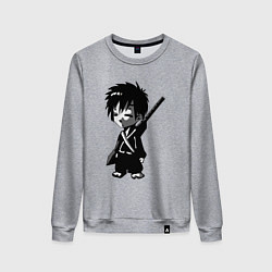 Женский свитшот Маленький воин-самурай