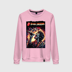 Женский свитшот Rolling Stones singer Mick Jagger