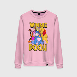 Женский свитшот Winnie Pooh hugs