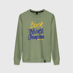 Женский свитшот Golden State back to back