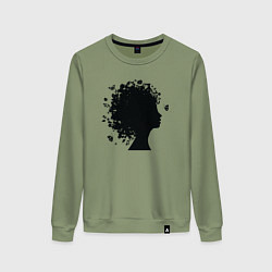 Женский свитшот Весенняя красавица