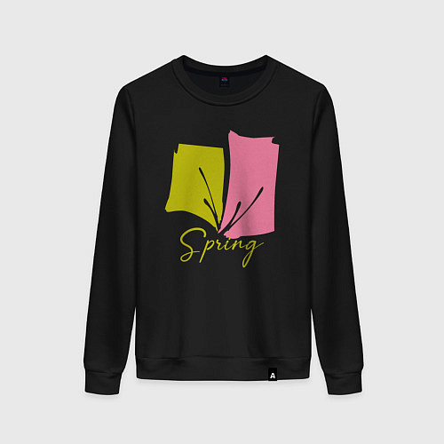 Женский свитшот Spring / Черный – фото 1