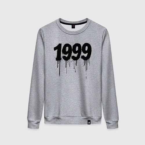 Женский свитшот Капающий 1999 / Меланж – фото 1