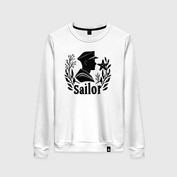 Женский свитшот Моряк с морской звездой