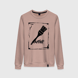 Женский свитшот Кисть художника