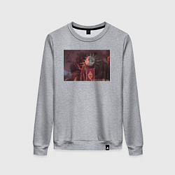 Свитшот хлопковый женский Clair Obscur Expedition 33 Esquie, цвет: меланж