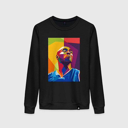 Женский свитшот Kobe Bryant color / Черный – фото 1