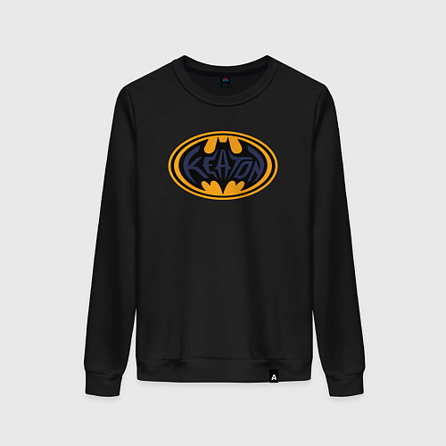 Женский свитшот Batman Keaton / Черный – фото 1