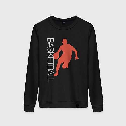 Женский свитшот Basketball game / Черный – фото 1