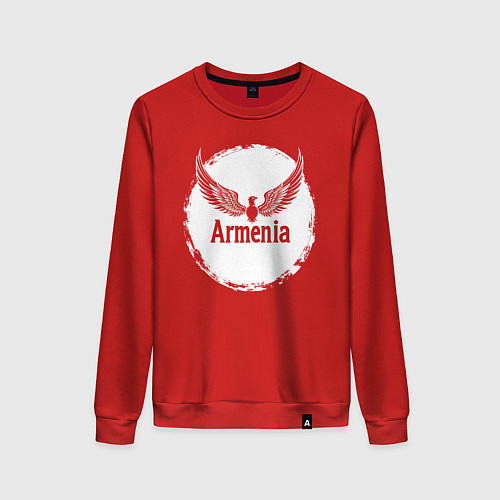 Женский свитшот Гордость Армении / Красный – фото 1
