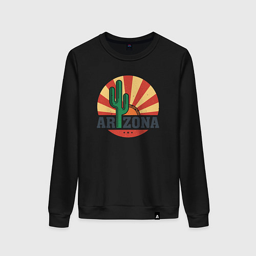 Женский свитшот Аризона / Черный – фото 1